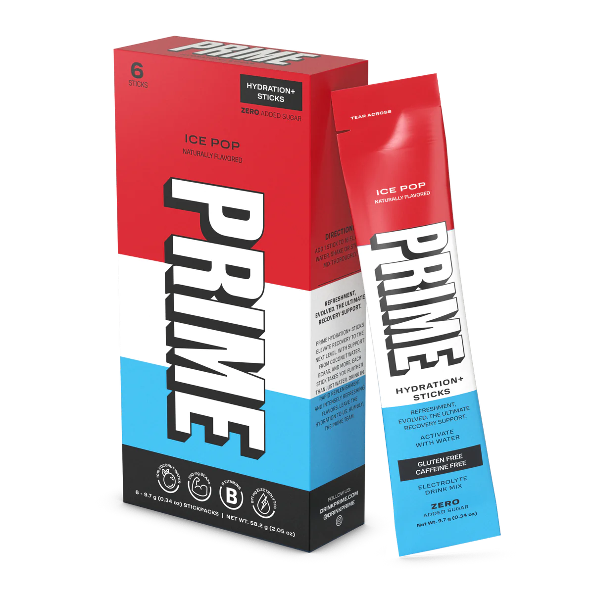 Prime Hydration + Stick Pack (6 Flavors)